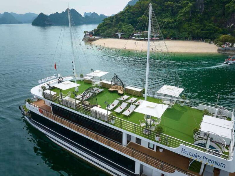 Hercules Ha Long Bay New Cruise From Hanoi With Limousine - An In-Depth Look at Hercules Ha Long Bay Cruise