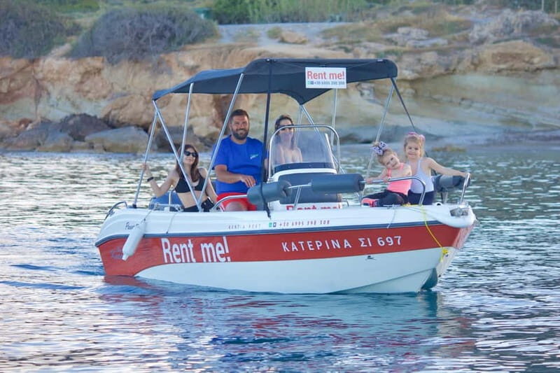 Hersonissos: Rent a Boat - No License Needed - Authentic Experiences and Highlights
