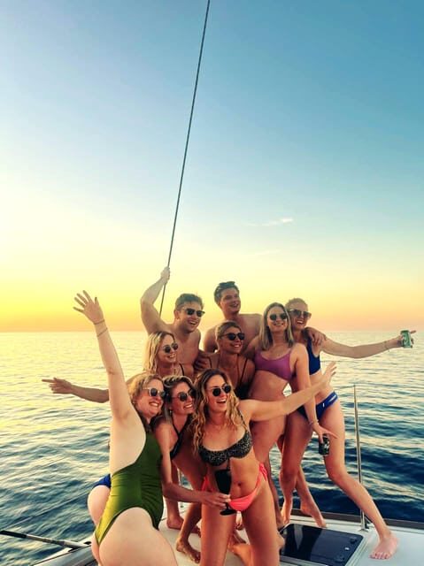 Hersonissos: Sunset Catamaran Cruise with Snacks and Drinks - First Impressions and Booking