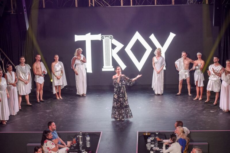 Hersonissos: Troy Dinner-Show Theatre Experience Tickets - Hersonissos: Troy Dinner-Show Theatre Experience Tickets — A Unique Night Out in Crete