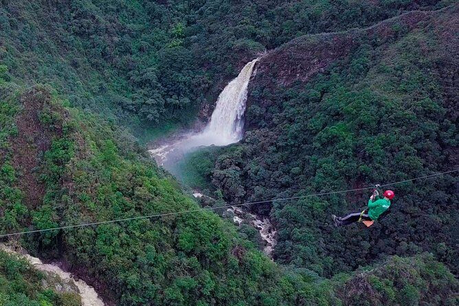 Highest Zipline and Giant Waterfall Private Tour from Medellin - Key Points