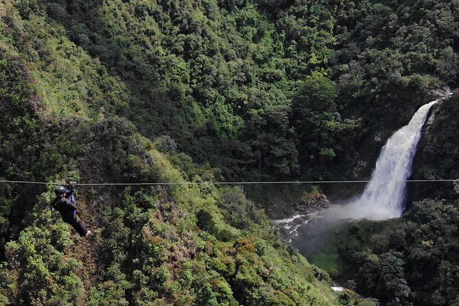 Highest Zipline and Giant Waterfall Private Tour from Medellin - Detailed Tour Breakdown