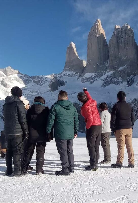 hike, base las torres, for the day - Key Points