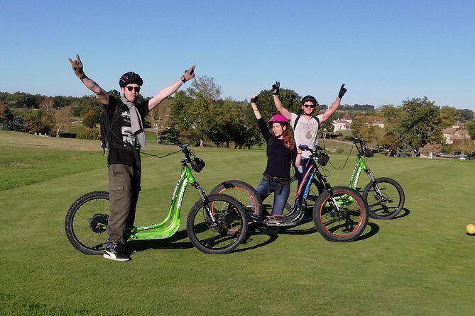 Hike trotting 3h30 - Experience the Beauty of Bergerac on an All-Terrain Electric Scooter Tour