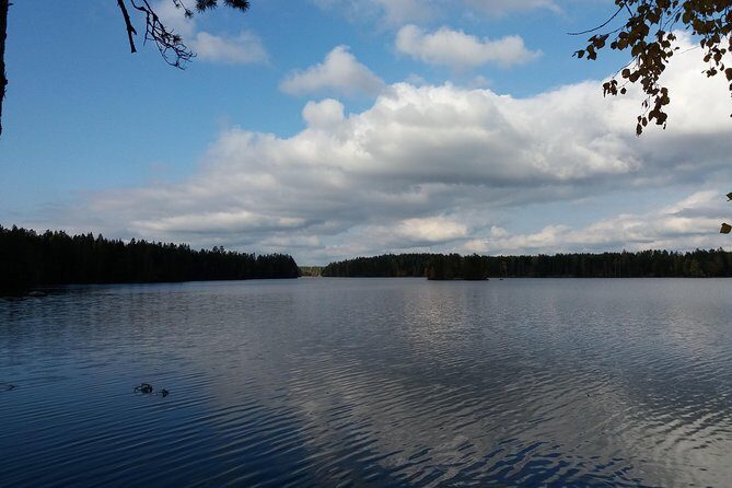 Hiking around forest and lake - Hiking around forest and lake: A peaceful Finnish escape