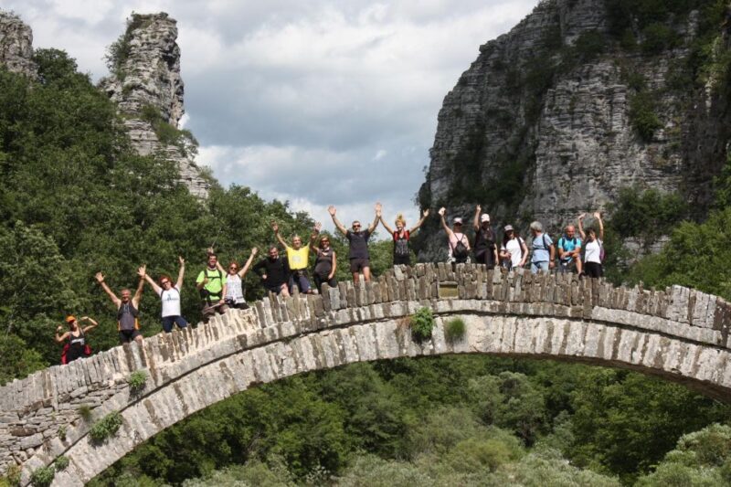 Hiking at the Stone bridges & traditional villages of Zagori - Kapetan Arkoudas Bridge: A Historic Shortcut