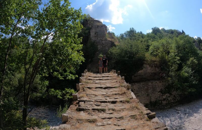 Hiking at the Stone bridges & traditional villages of Zagori - Misiou Bridge: The Entrance to Vikos Gorge