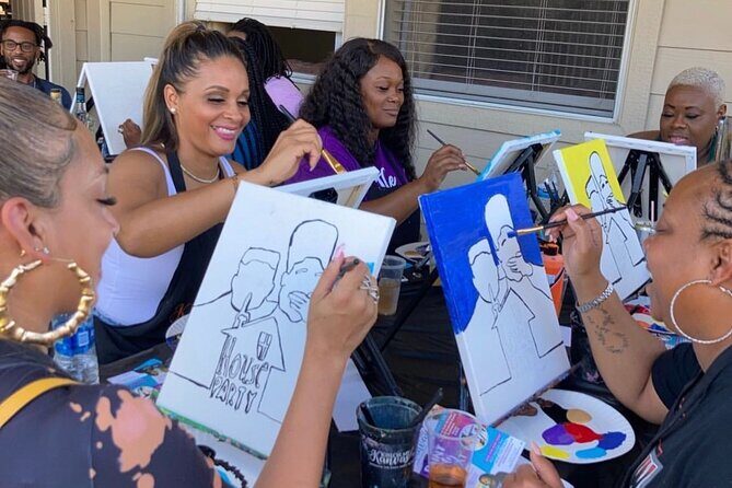 Hip Hop, R&B Paint Party Experience - A Deep Dive into the Houston Hip Hop & R&B Paint Party