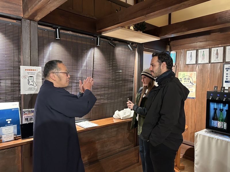 Hirata Sake Brewery Tour in Hida Takayama - Tasting sake made with local rice and river water