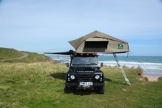 Hire Land Rover Defender Camper To Tour Northumberland and Beyond - Experience the Freedom of a Land Rover Defender Camper Tour in Northumberland