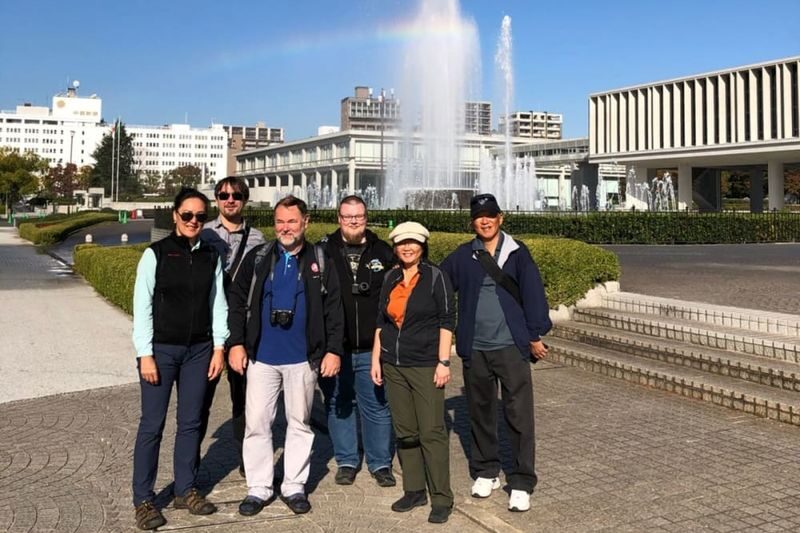 Hiroshima Peace (Heiwa) Walking Tour at World Heritage Sites - Orizuru Tower: a view, a crane and a shift in mood