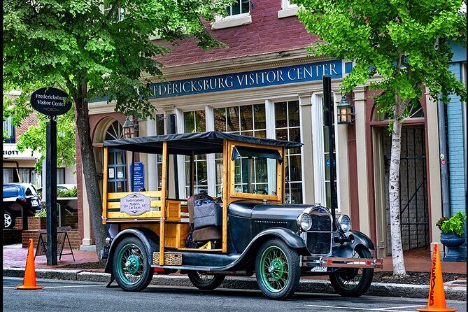 Historic Fredericksburg Tours in a Fully Restored Model A Car - Key Points