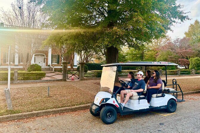 Historical Golf Cart Tour of Tuscaloosa Landmarks - Discover Tuscaloosa with a Unique Golf Cart Tour