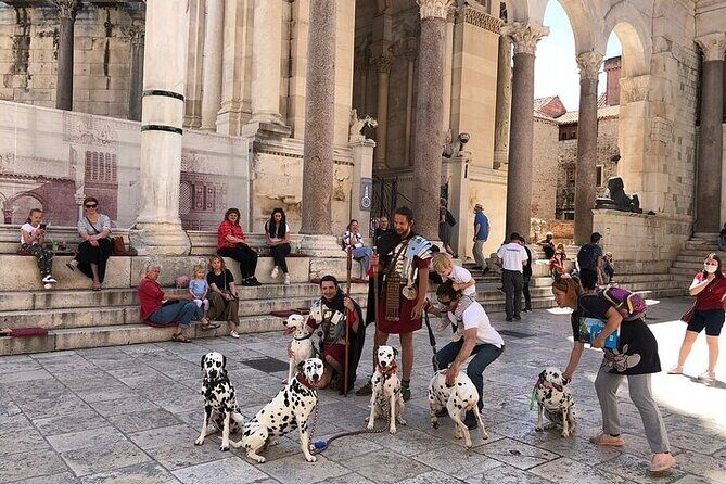 History Split Walking Tour in French -Small group - Key Points