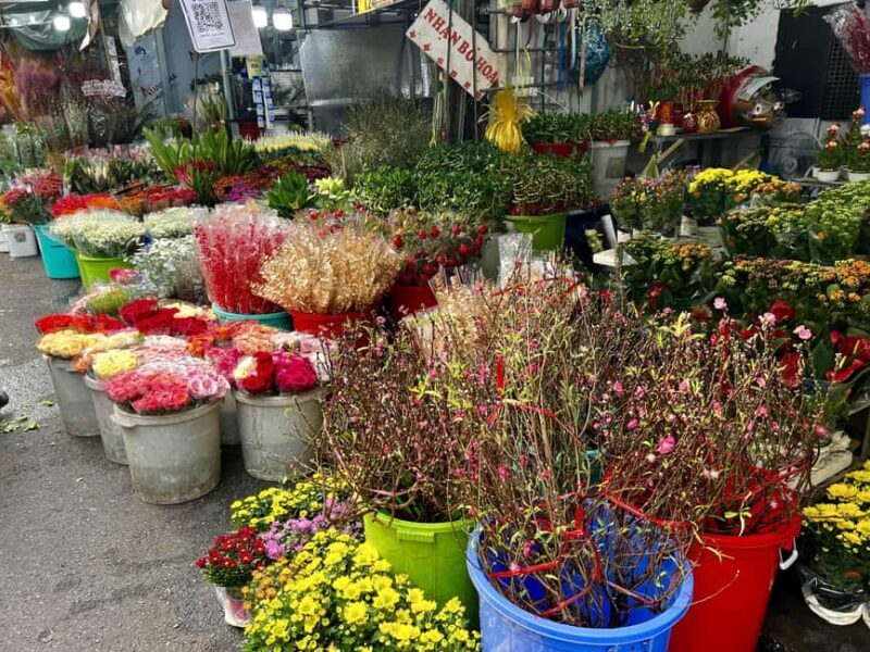 Ho Chi Minh City: Local Flowers Market & Hidden Flowers Cafe - The Bottom Line