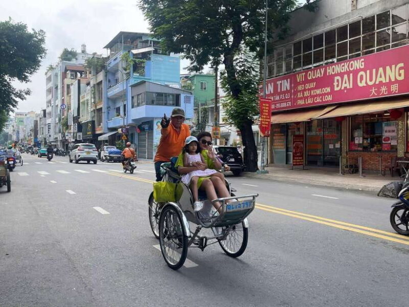 Ho Chi Minh City Sightseeing Panoramic Cycling Tour By Cyclo - Key Points