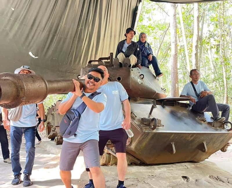 Ho Chi Minh: Cu Chi Tunnels and AK-47 Shooting- MAX 11people - Key Points