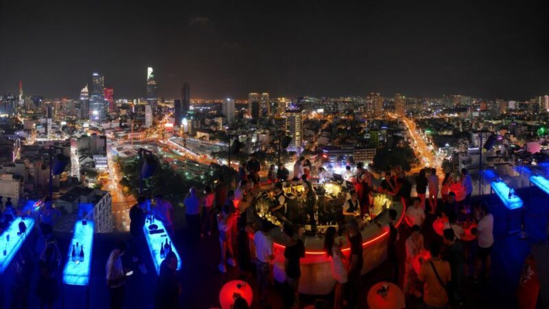 Ho Chi Minh: Eats After Dark Adventure Night Food Tour - The Rooftop Finale