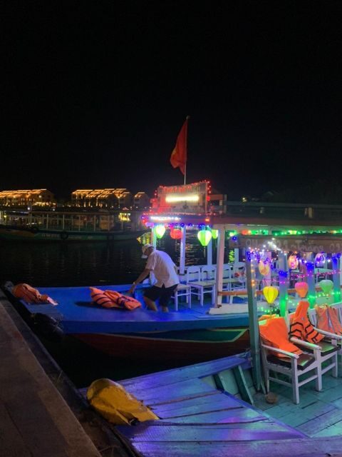 Hoai River Boat Trip by Night with Release Lantern in Hoi An - Key Points
