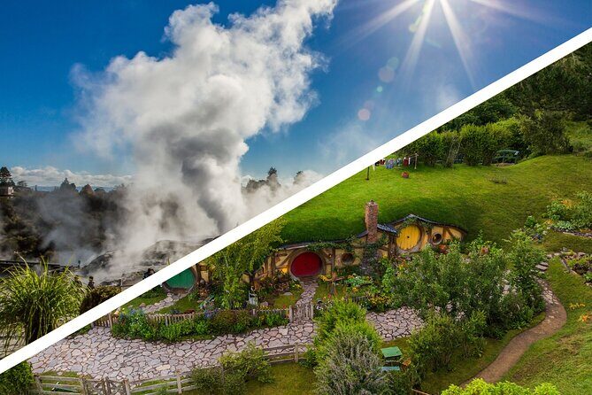 Hobbiton & Rotorua Small Group Day Tour inc Te Puia from Auckland - Exploring New Zealand’s Iconic Highlights in One Day: Hobbiton & Rotorua