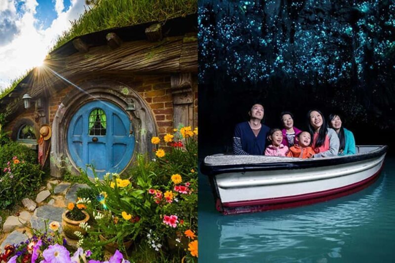 Hobbiton, Waitomo, Rotorua & Taupo 2-Day Tour from Auckland - Experience the Best of North Island in Two Days