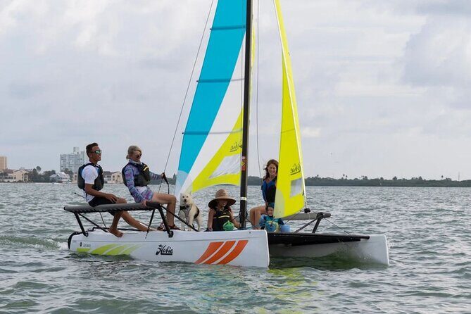 Hobie Cat Getaway 16' Rental at Hobie Beach - Setting the scene: Miami’s water playground