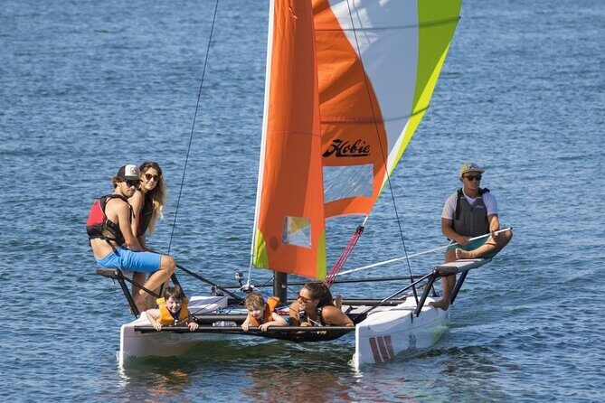 Hobie Cat Getaway 16' Rental at Hobie Beach - Meeting points and logistics