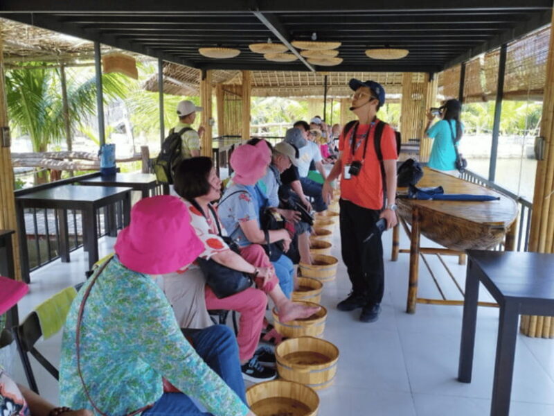 Hoi An: Bamboo Boat Ride & Herbal Foot Soak Package - The Sum Up