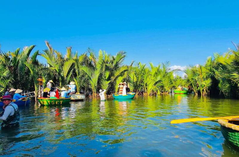 Hoi An: Coconut Basket Boat Rides with Two-way Transfers - The Heart of the Experience: Fishing and Crabbing