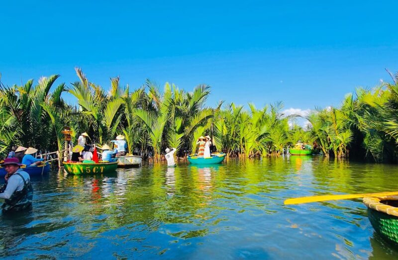 Hoi An: Coconut Basket Boat Rides with Two-way Transfers - The Boat Race and Scenic Inlet Exploration