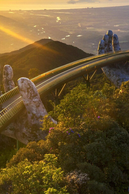 Hoi An/Da Nang : Golden Bridge , Marble Mt & Lady Buddha - Key Points