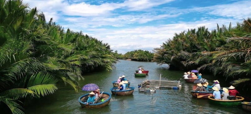 Hoi An : Discover Coconut Village on Basket Boat Ride - The Experience of Paddling and Racing
