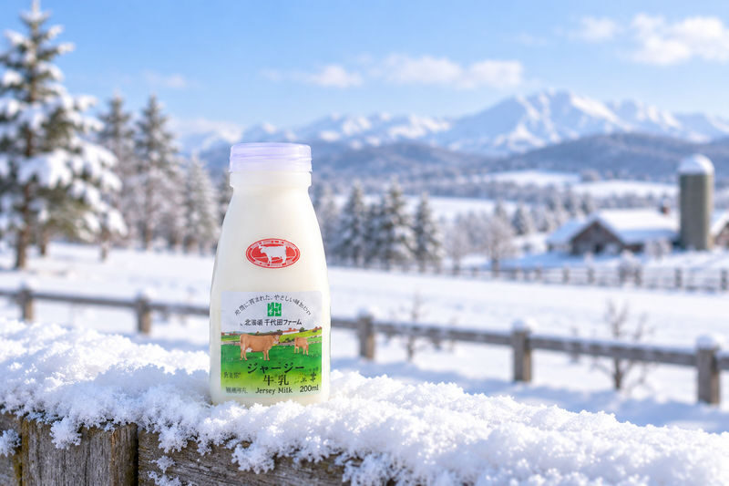 Hokkaido Biei Chiyoda Farm Snowmobile Experience | Includes Farm-Limited Jersey Milk - Getting to Farms Chiyoda Fureai Ranch