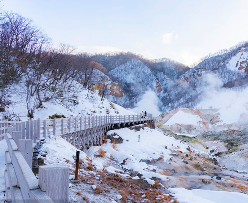 Hokkaido Noboribetsu Hell Valley and Lake Toya Day Tour | Mt. Usu Ropeway and Bear Ranch | Summer Jozankei and Winter Snow Park | Departing from Sapporo - Lake Toya brings a quieter change of scene