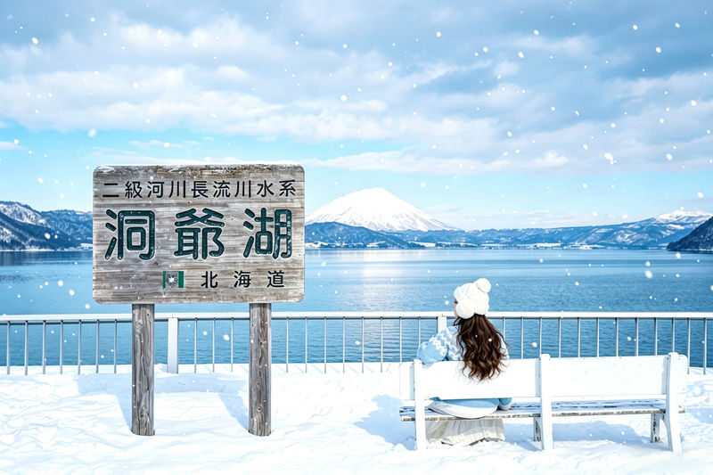 Hokkaido Noboribetsu Selected Day Tour: Lake Toya, Jigokudani, Showa-shinzan, Lake Shikotsu Illumination (Optional Snowmobile Experience, Multiple Routes Available) - A full Hokkaido day, with several kinds of scenery