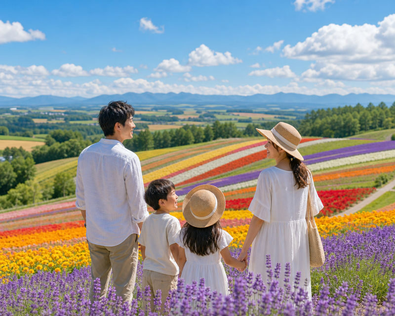 Hokkaido Shikisai no Oka & Farm Tomita Full-Day Small Group Adventure - Flower country, without the car keys