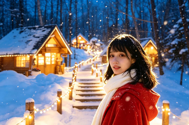 Hokkaido Winter Exclusive: Hokkaido Asahiyama Zoo & Internet-Famous Christmas Tree & Shirogane Blue Pond & Ningle Terrace One-Day Tour | Depart from Sapporo - Choose the route that matches your winter day
