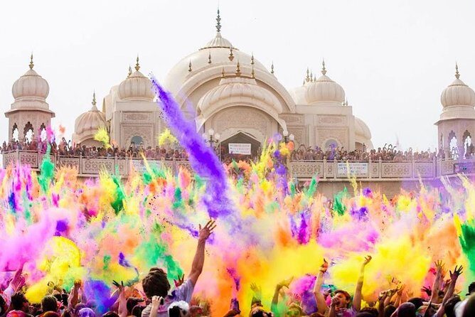 Holi Festival of Vrindavan and Mathura along with Taj Mahal - Key Points