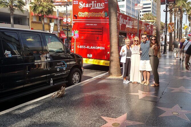 Hollywood Walk of Fame and Warner Bro Studio Tour and Lunch stop - Frequently Asked Questions