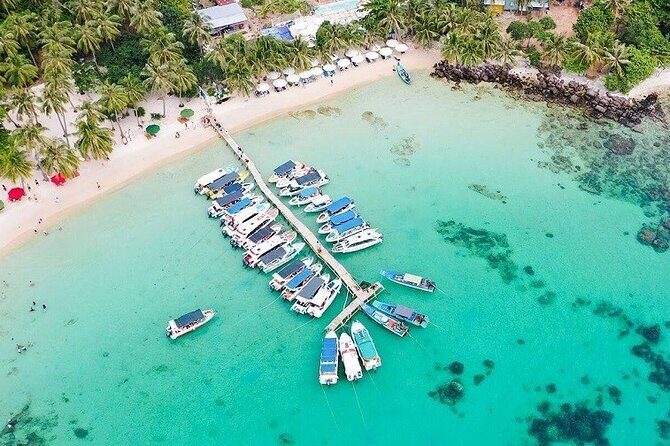 Hon Thm Cable car & 3-island hopping trip by boat - Key Points