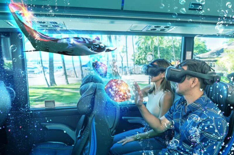Honolulu: XploreRide VR Bus Tour of Underwater City - What’s the core idea?