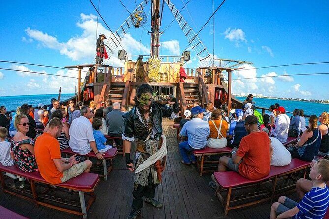 Hook boat in Cancun - Experience a Pirate-Themed Dinner Adventure in Cancun