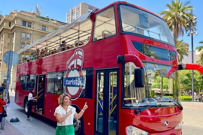 Hop-On Hop-Off Bus Tour with Cable Car and Funicular - Exploring Santiago with the Hop-On Hop-Off Bus, Cable Car, and Funicular