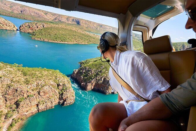 Horizontal Falls Helicopter Flight ex. Mount Hart - A Scenic Helicopter Flight Over Broome’s Natural Wonders