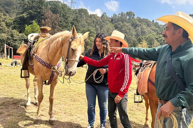 Horse experience with my family - Discover the Charm of Horseback Riding Outside Mexico City