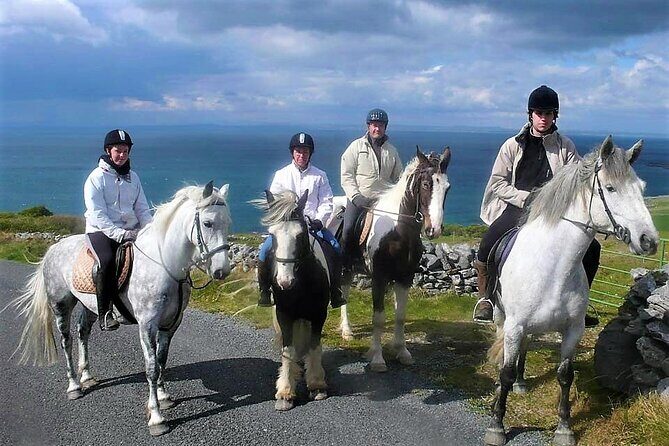 Horse riding - Dirt Trek Trail. Lisdoonvarna, Clare. Guided. 1 hour. - An Authentic Irish Adventure on Horseback