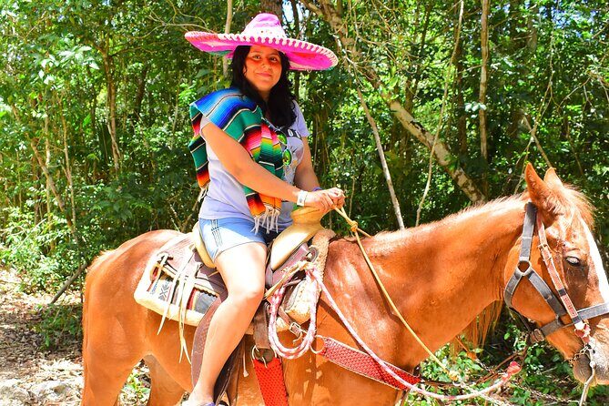 Horseback Ride, ATV's (Shared), Ziplines & Cenote Swim! From Cancun & Riviera - The Sum Up