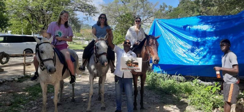 Horseback Ride, Blue Hole, Dunn's River and Tubing Tour - Key Points