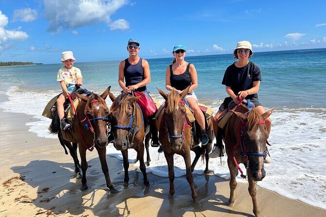 Horseback Riding at the Beach in Punta Cana - Key Points