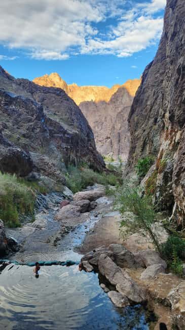 Hot Springs Hike at Goldstrike Canyon Six Steamy Waterfall - The Practical Details & Value